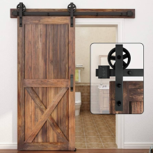 Create a Unique Home with Classic Carbon Steel Barn Doors