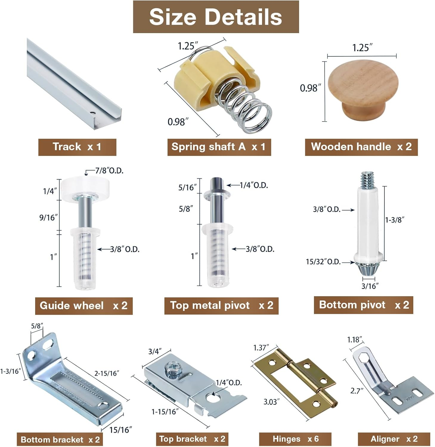 bifold barn door kit
