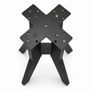 Spider Table Base | Black Metal Industrial Bistro Table Legs | WEKIS