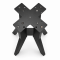 Spider Table Base | Black Metal Industrial Bistro Table Legs | WEKIS