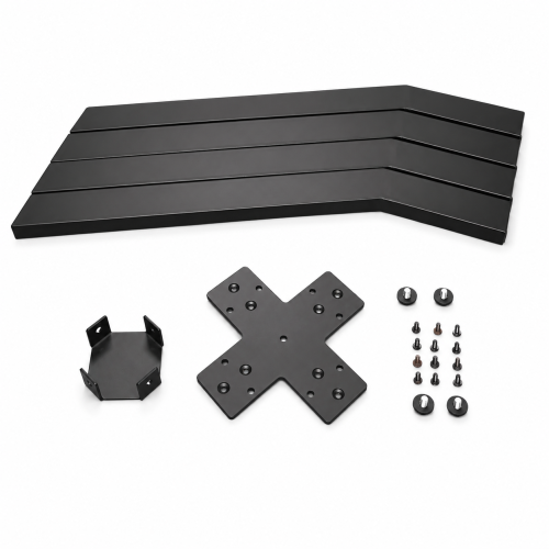 Spider Table Base | Black Metal Industrial Bistro Table Legs | WEKIS