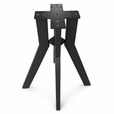 Spider Table Base | Black Metal Industrial Bistro Table Legs | WEKIS