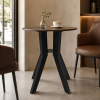Spider Table Base | Black Metal Industrial Bistro Table Legs | WEKIS