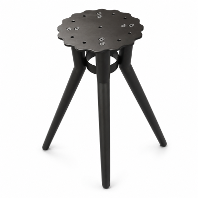 Spider Table Leg, 4‑Tube Metal Bistro Table Base | WEKIS