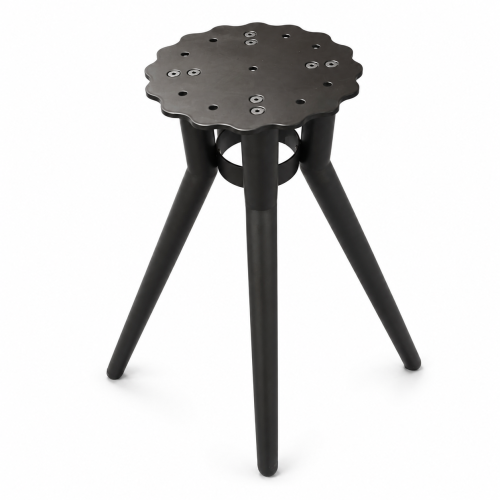 Spider Table Leg, 4‑Tube Metal Bistro Table Base | WEKIS