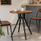 Spider Table Leg, 4‑Tube Metal Bistro Table Base | WEKIS