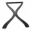 X Shape Metal Table Leg, Industrial Cross Dining Table Base | WEKIS