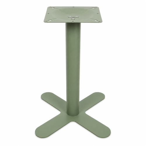 Bistro Table Base Series, Commercial Outdoor Cafe Metal Table Pedestal | WEKIS