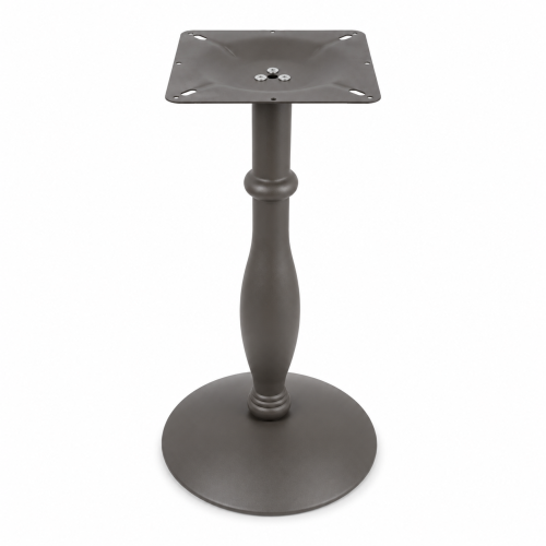 Bistro Table Base Series, Commercial Outdoor Cafe Metal Table Pedestal | WEKIS