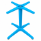 Bistro Table Base Series, Commercial Outdoor Cafe Metal Table Pedestal | WEKIS