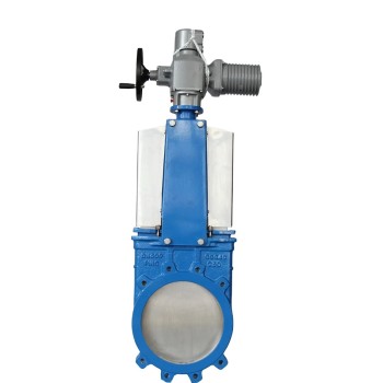 Cast Electric Knife Gate Valve For Sewage