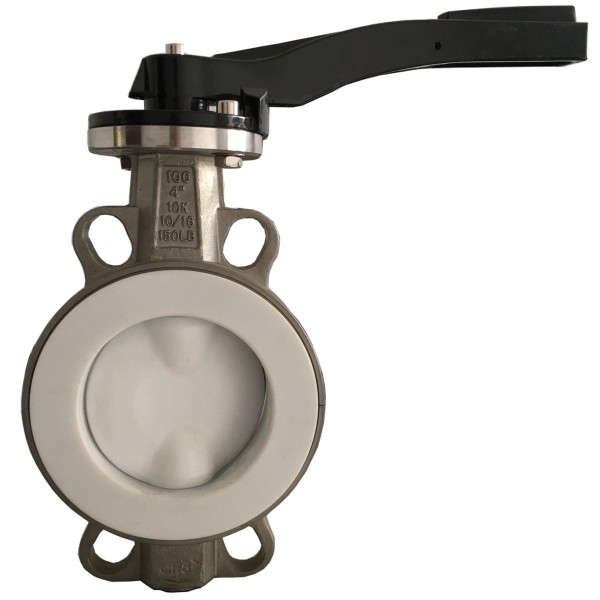 Custom Wafer Stainless Steel Butterfly Valve For Food Factory