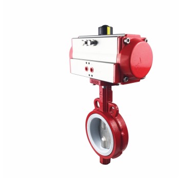 Pneumatic Wafer Butterfly Valve