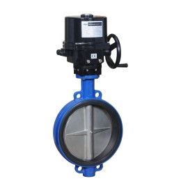 Ductile Iron Electric Butterfly Valve For Water