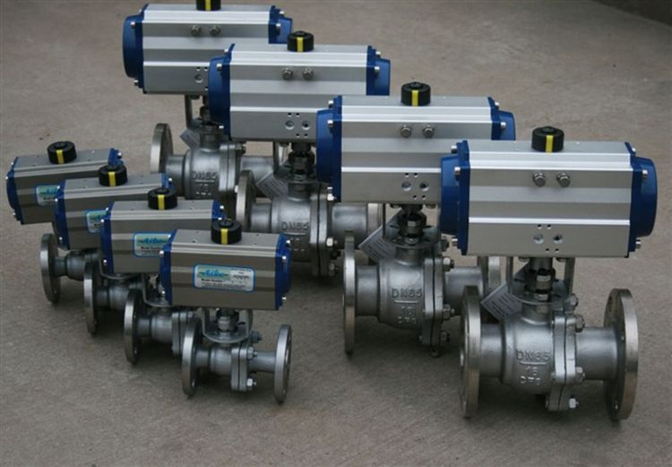 Pneumatic ball valve factory