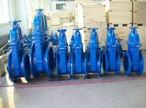 Custom F5 Resilient Seat Gate Valve For Sewer Line-Soft Seated Oval Body Gate Valve