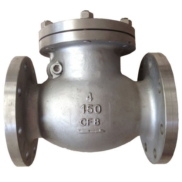 Custom Stainless Steel Flange Swing Check Valve For Oil