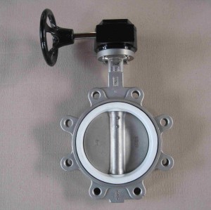 Custom Lug Stainless Steel Butterfly Valve For Various Food Pipes