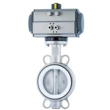 Stainless steel pneumatic butterfly valve
