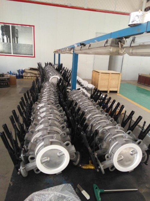 Custom Wafer Stainless Steel Butterfly Valve For Food Factory