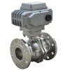 Custom Electric Actuator Stainless Steel Flange Ball Valve