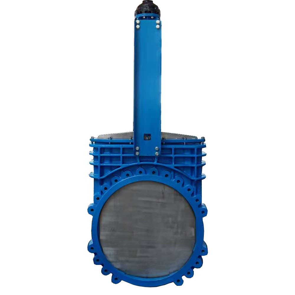 Custom Manual DN800 Knife Gate Valve For Wastewater Treatment Knife