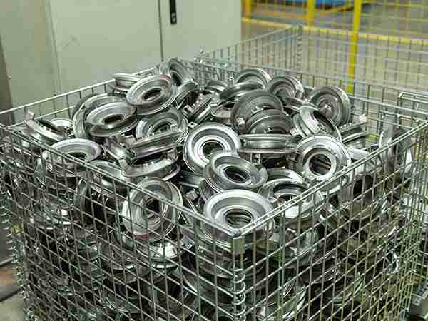 Stainless steel pump components