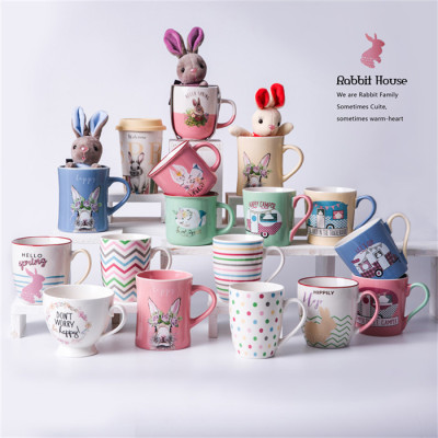 Wholesale Easter Bunny Coffee Mugs - Customizable with Your Logo (OEM & ODM)