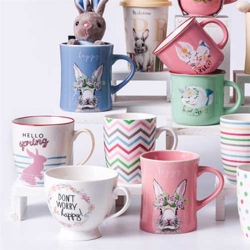Wholesale Easter Bunny Coffee Mugs - Customizable with Your Logo (OEM & ODM)