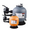 Custom 28inch Sand Filters for In/Above Ground Pool | PE Plastic Material Side Mounted Type