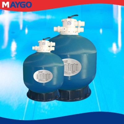 500mm Sand Filter for In/Above Ground,Game,Commercial,SPA,Sauna | SS Top Mounted