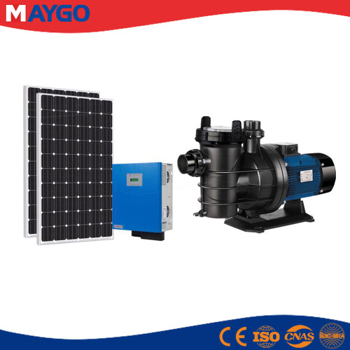 Atacado 0.5-3HP Solar Pool Bomba Tipo AC para In/Acima do Solo | Inversor CA 50/60PH 3 Fases