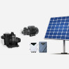 Pompe de piscine solaire personnalisée triphasée DC 900w pour intérieur/hors sol | Système d'économie d'énergie