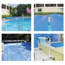 China Solar Pool Cover Heat Retaining Blanket for in/Above Ground Swimming 430g per square meter
