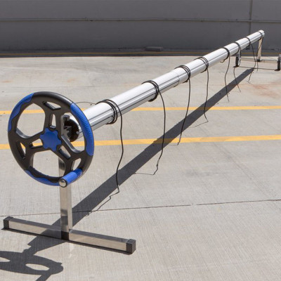 Wholesale Stainless Steel Material Pool Cover Reel For In/Above Ground Swimming Pool | Max Load 60KG