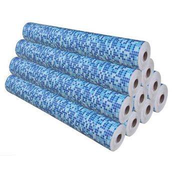 Factory Direct Supply PVC Pool Liner 1.5mm for Swimming Pool | Anti-Slip Vinyl Material Plastic Pool Floor