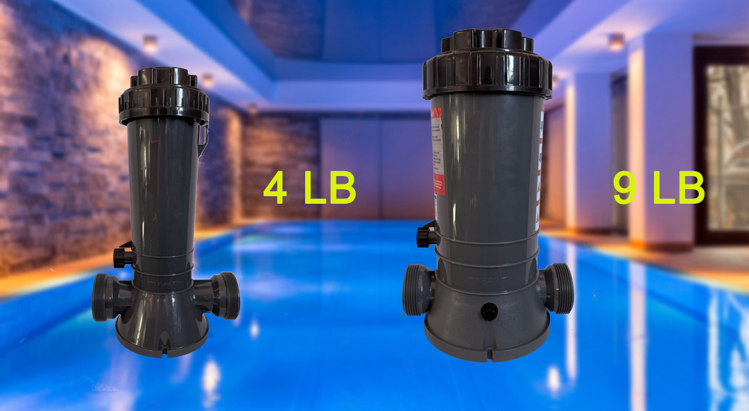 2023 New Arrival Pool Chlorine Feeder 9LB ABS Material for Pool Pond