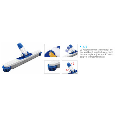 Custom Pool Brush 12/15/20/25/35/45cm For In Ground Swimming Pool | Easy Operation