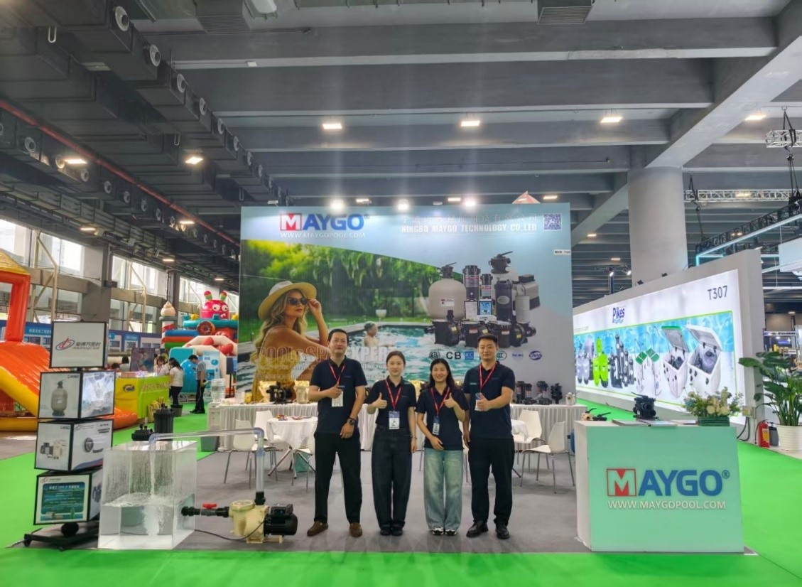 Grand Debut | MAYGO Unveils at the 2026 Asian Pool & SPA Expo, Showcasing Innovative Pool Equipment