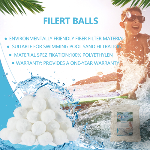 Pool Filter Balls for Sand Filter, Eco-Friendly Reusable Pool Fiber Filter Balls Replace Pool Filter Sand, Pool Filter Media Balls for Swimming Pool