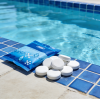 What is the difference between slow-dissolving and fast-dissolving pool disinfectant tablets?