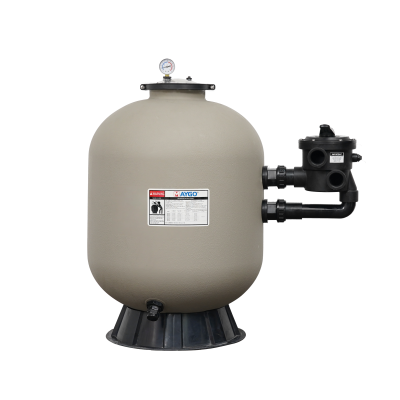 Custom 20inch Sand Filters for In/Above Ground Pool | PE Plastic Material Side Mounted Type