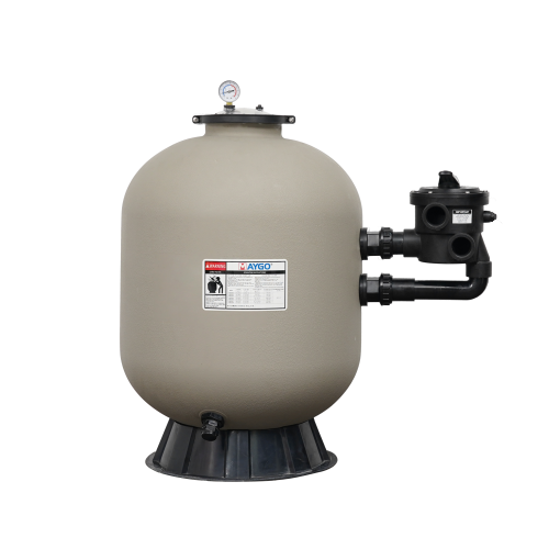 Wholesaler 25inch Sand Filters for In/Above Ground Pool | PE Plastic Material Side Mounted Type