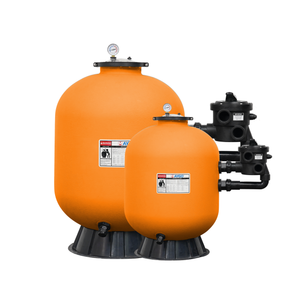 620mm Sand Filters for In/Above Ground Pool | PE Plastic Material Side Mounted Type