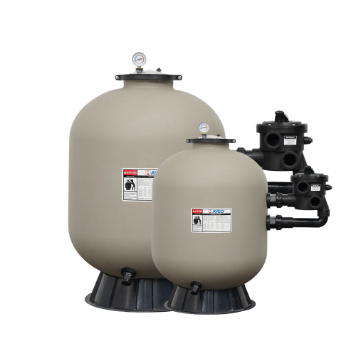 Custom 18inch Sand Filters for In/Above Ground Pool | PE Plastic Material Side Mounted Type