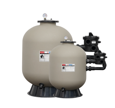 460mm Sand Filters for In/Above Ground Pool | PE Plastic Material Side Mounted Type