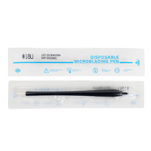 Nano Eccentric Disposable Microblading Pen with 18U 0.18mm Blade