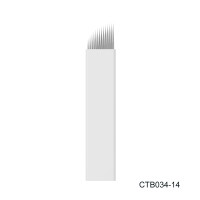 Microblade disponible de la hoja de la flexión #14C del proveedor de Microblading para el tatuaje de la ceja