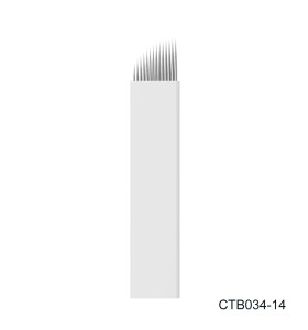 Microblade disponible de la hoja de la flexión #14C del proveedor de Microblading para el tatuaje de la ceja
