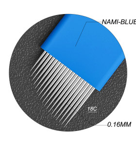 0.16mm 18U NAMI Disposable Microblading Sharpest Blades for Nano Stroke